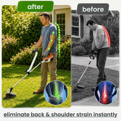 Ergonomic trimmer handle