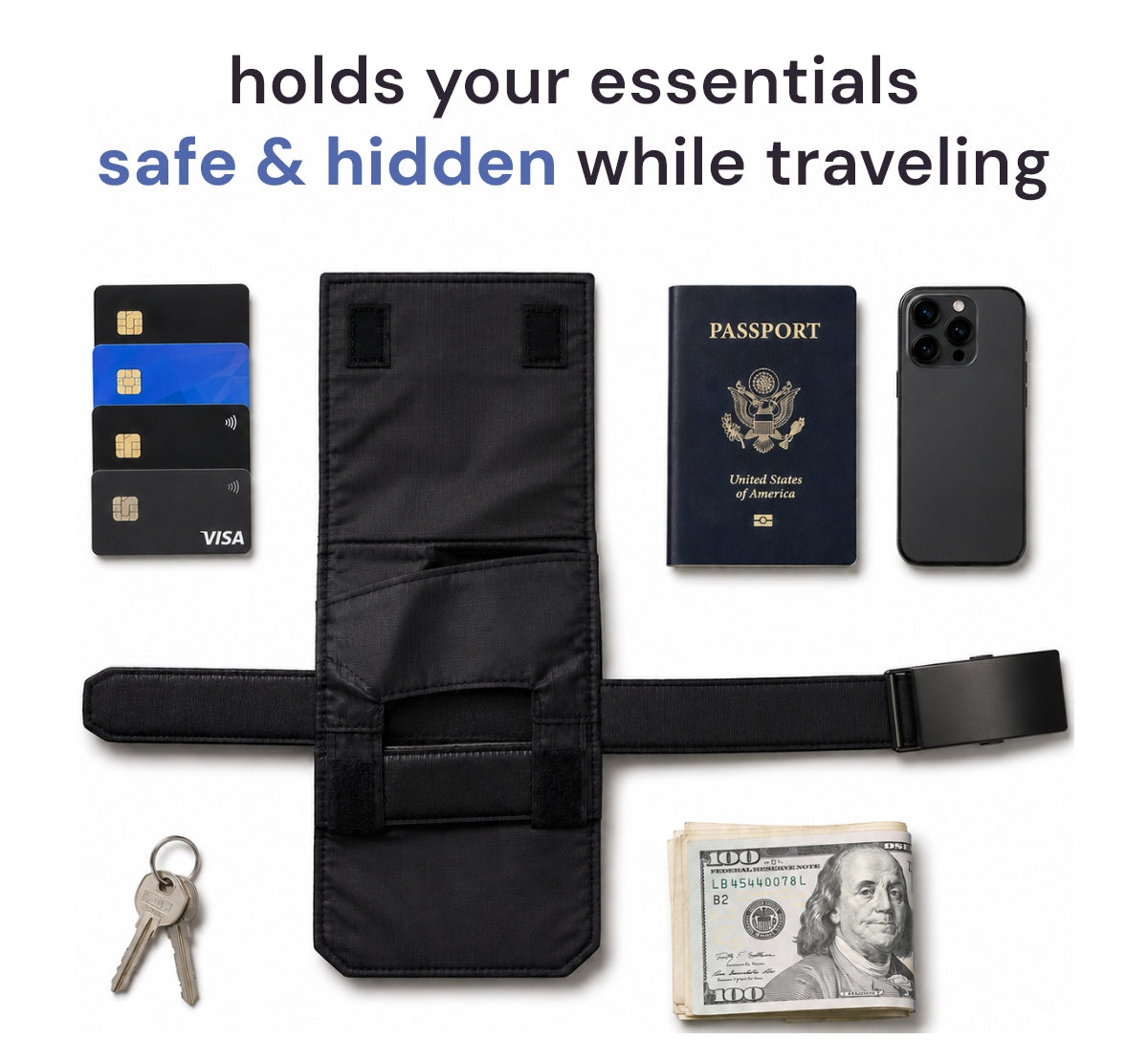 belt pouch hidden pocket